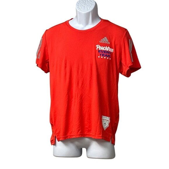 Adidas Own the Run Men’s Special Even Jersey, Bright Red, - Picture 1 of 11